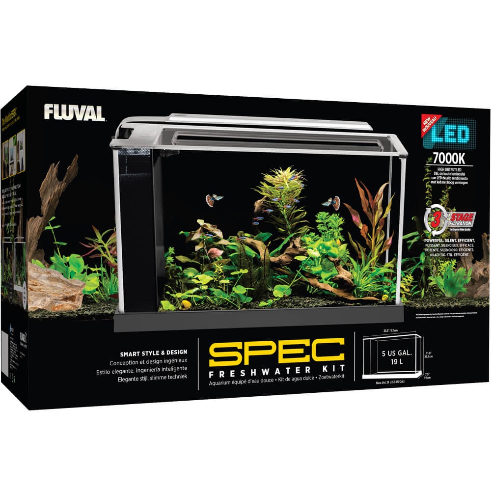 Fluval Spec V 5gal White
