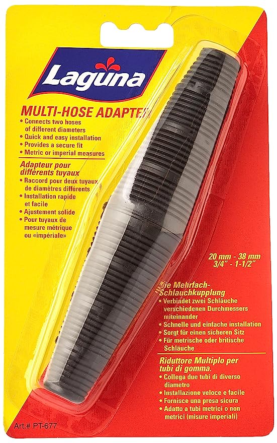 Laguna Multi Hose Adapter - 1.9 - 3.17 cm (3/4” - 1 1/2”)